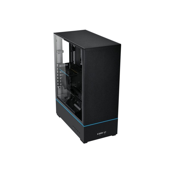 Lian Li SUP01 Black - 45Lt Minimal Footprint Case for Vertical GPU aRGB Strips w. 3x 120mm Fans - LIAN LI