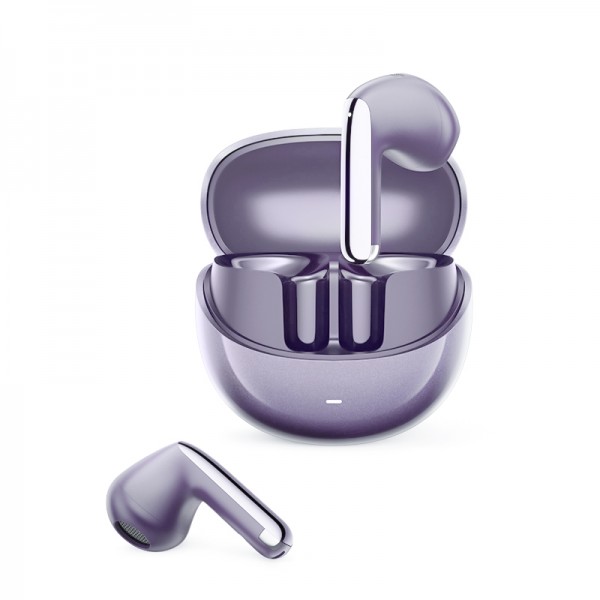 QCY AilyBuds Pro Semi-Ear ANC TWS Purple 6 mic & A.I. Noise Cancel. LDAC Audio Ultra HD Multi-point - QCY