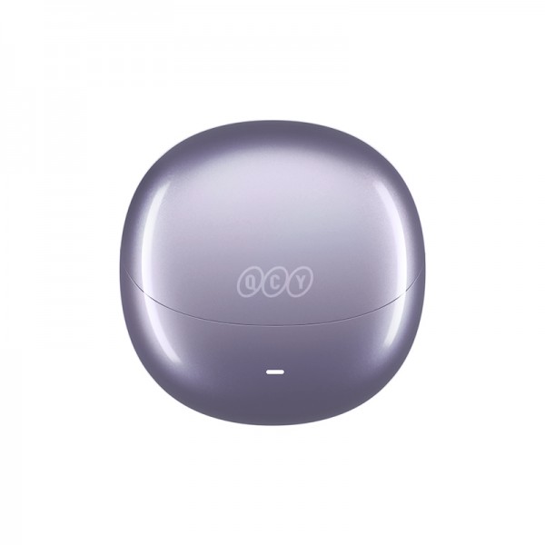 QCY AilyBuds Pro Semi-Ear ANC TWS Purple 6 mic & A.I. Noise Cancel. LDAC Audio Ultra HD Multi-point
