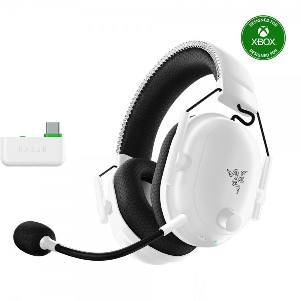 Razer BLACKSHARK V2 PRO White For XBOX – Wireless Gaming Headset – 70h Battery – 2.4GHz/BT - Gadgets