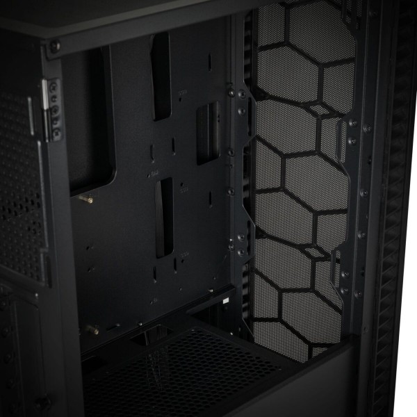 Kolink Observatory HF Mesh Core Midi Tower Case - Black No Fans | Cases Kolink Observatory HF Mesh Core Midi Tower Case - Black No Fans