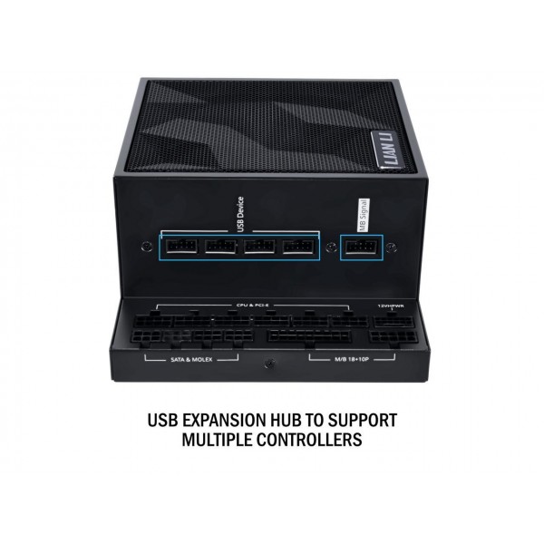 Lian Li Edge 850W Black 80+ Platinum, Fully Modular SFX PSU - LIAN LI