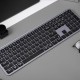 Keychron B6 Pro (B6P-K1) Ultraslim Wireless BT Keyboard ZMK Online customization - Gray 100% US Lay
