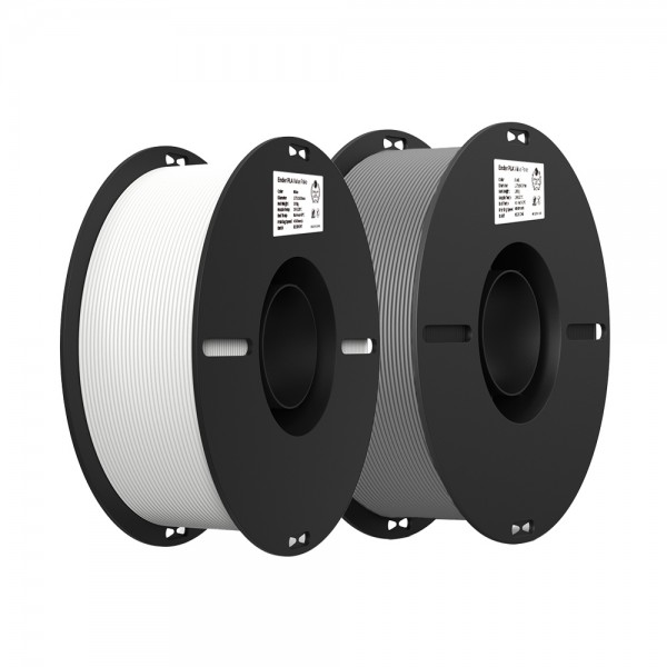 Creality EN-PLA Value Pack 2kg - White - Grey 1+1kg Ender 3D Printer Filament 3301010365 - 3D Printer Filaments
