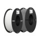 Creality EN-PLA Value Pack 2kg - White - Grey 1+1kg Ender 3D Printer Filament 3301010365