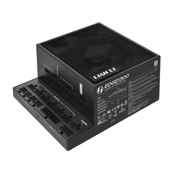 Lian Li Edge 1000W Black 80+ Platinum, Fully Modular SFX PSU - LIAN LI