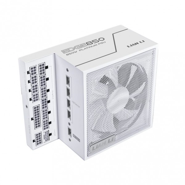 Lian Li Edge 850W White 80+ Platinum, Fully Modular SFX PSU - LIAN LI