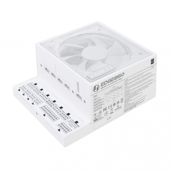 Lian Li Edge 850W White 80+ Platinum, Fully Modular SFX PSU - LIAN LI