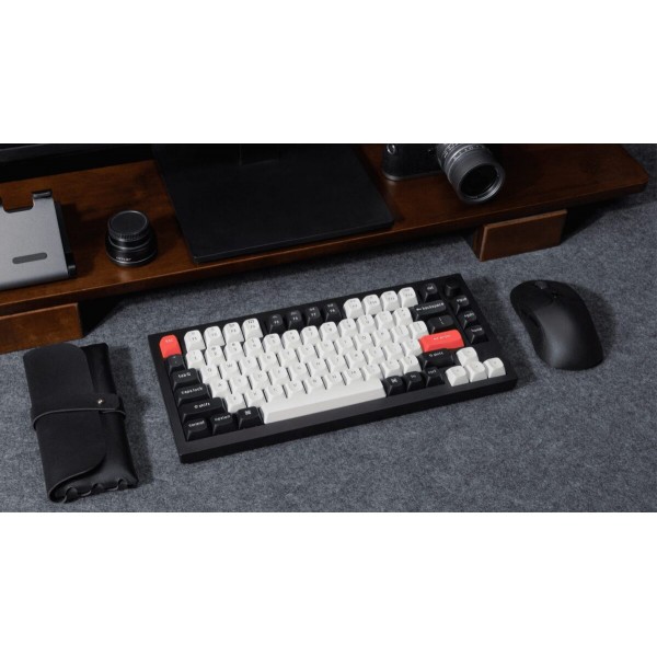 Keychron Q1 HE (Q1H-M1) QMK Wireless Custom Hall Effect Keyboard Purple Switch 75% US Layout - Keychron