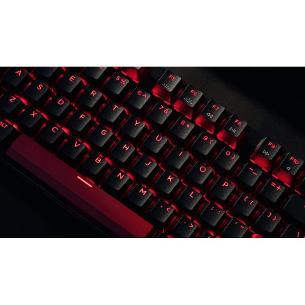 Lemokey X1 (X1-A3) QMK/VIA Wired TKL 80% Mechanical Keyboard - Brown Switch US Layout