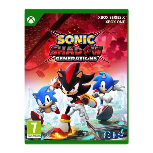 Sonic X Shadow Generations Xbox (Journal & Retro DLC Skin) - XboxSX