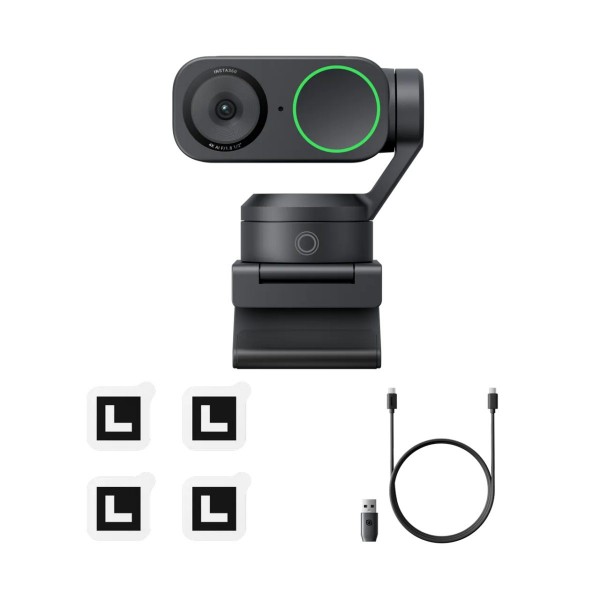 Insta360 Link 2 - 2 Axis Gimbal Edition 4k WebCam, Smart Control, AI Tracking - Σύγκριση Προϊόντων
