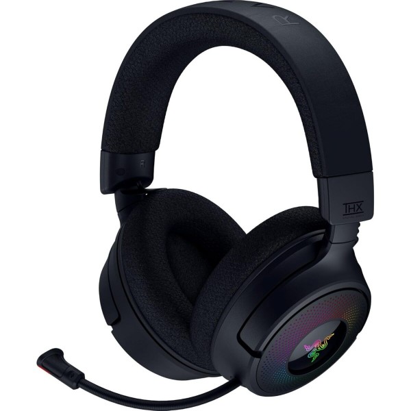 Razer KRAKEN V4 - Wireless 7.1 RGB Gaming Headset - BT/2.4GHz/USB - Haptic Feedback - PC/PS5/PS4 - Razer