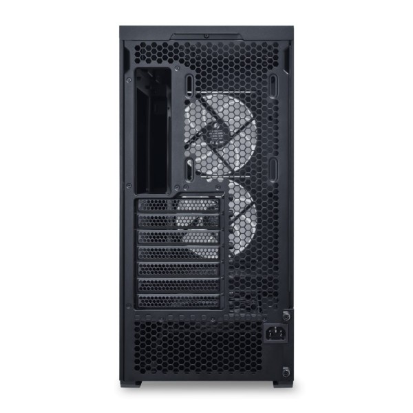 Lian Li LANCOOL 207 Black - ATX PC Case (4 FANS) 2 x front 140 ARGB PWM & 2  bottom 120 PWM reverse