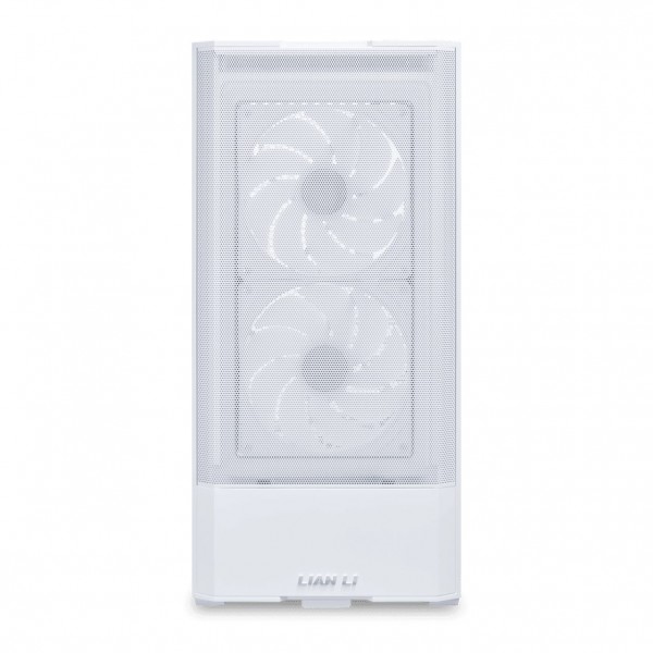 Lian Li LANCOOL 207 White - ATX PC Case (4 FANS) 2 x front 140 ARGB PWM & 2  bottom 120 PWM reverse - Cases