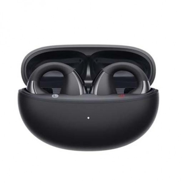 QCY Crossky C30 Black Open Ear TPU Earclip, Bass Enhance Algo. BT 5.4 Dual Connection Earbuds 25h - QCY