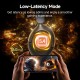 QCY H3 PRO Headset Black Hi-Res Audio V5.4 Bluetooth ANC LDAC/AAC/SBC Call Noise Canc. 40mm drive