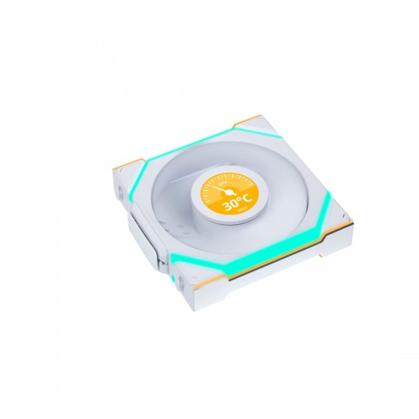 Lian Li UNIFAN SL Wireless LCD 120-1PCS Reverse White - Case Fan - LIAN LI