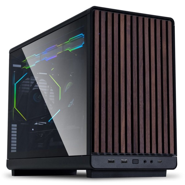 Lian Li DAN Case A3 Wood - M-ATX All Mesh Steel-Fabric PC Case from Daniel Hansen - Cases
