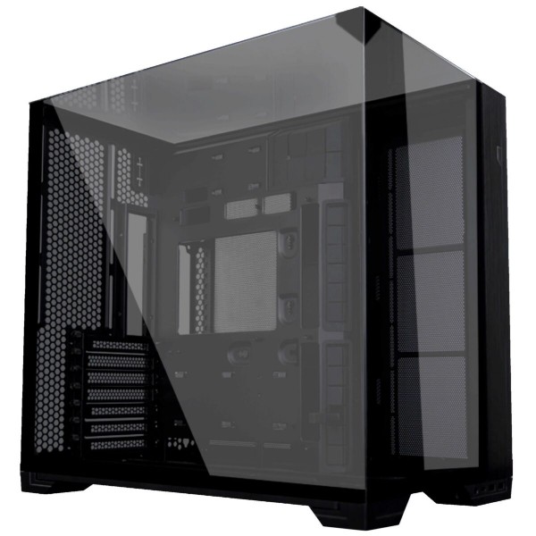 Lian Li O11 Vision Compact Black - Black EATX(under 280mm)/ATX 2 top panels 360AIO Tower PC Case - Cases