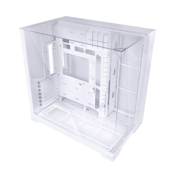 Lian Li O11 Vision Compact White - White EATX(under 280mm)/ATX 2 top panels 360AIO  Tower PC Case - Cases