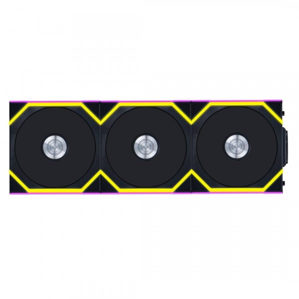 Lian Li UNIFAN SL Wireless 120 -3PCS Black (Triple pack include Controller) - Case Fan - Case Fan