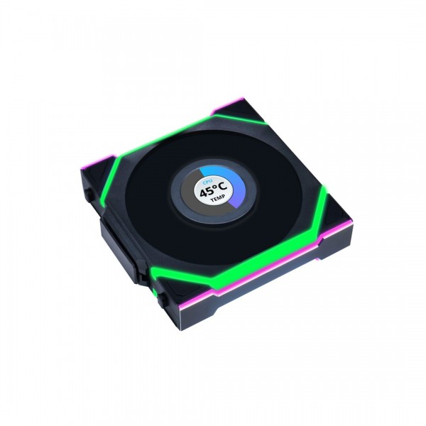 Lian Li UNIFAN SL Wireless LCD 120-1PCS Reverse Black - Case Fan - LIAN LI
