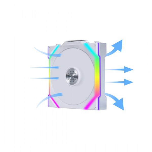 Lian Li UNIFAN SL Wireless 120-1PCS Reverse White - Case Fan