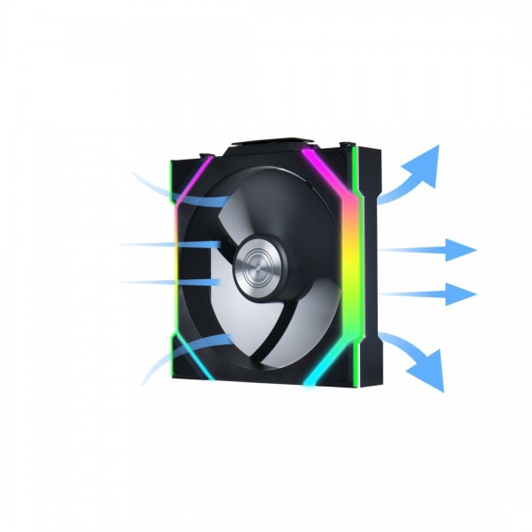 Lian Li UNIFAN SL Wireless 120-1PCS Black - Case Fan - LIAN LI