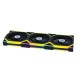 Lian Li UNIFAN SL Wireless 120 -3PCS Reverse Black (Triple pack include Controller) - Case Fan