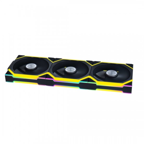 Lian Li UNIFAN SL Wireless 120 -3PCS Black (Triple pack include Controller) - Case Fan - Case Fan