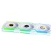 Lian Li UNIFAN SL Wireless LCD 120 -3PCS White (Triple pack include Controller) - Case Fan