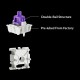 Keychron Q5 HE (Q5H-M1) QMK Wireless Custom Hall Effect Keyboard Purple Switch 96% US Layout