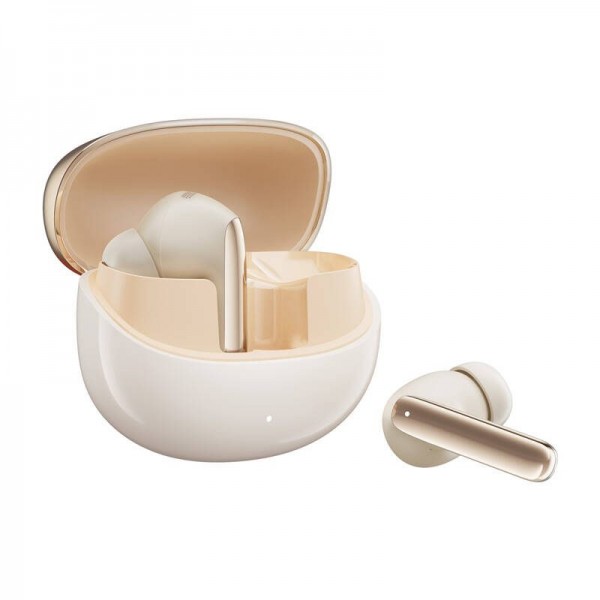 QCY Melobuds Pro Gold HT08 - TWS BT Hi-Res Audio LDAC ANC Earbuds 6 mics A.I. Powered, IPX5 12mm 8,5 - QCY