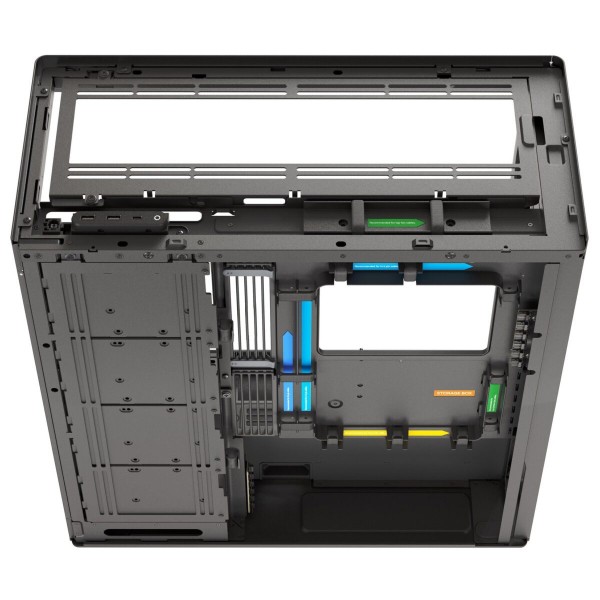 HAVN HS 420 black Premium Midi Tower Case - without vertical GPU support HAVN HS 420 black Premium Midi Tower Case - without vertical GPU support
