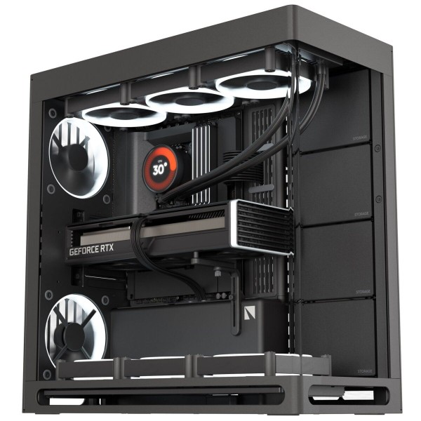 HAVN HS 420 black Premium Midi Tower Case - without vertical GPU support - Σύγκριση Προϊόντων