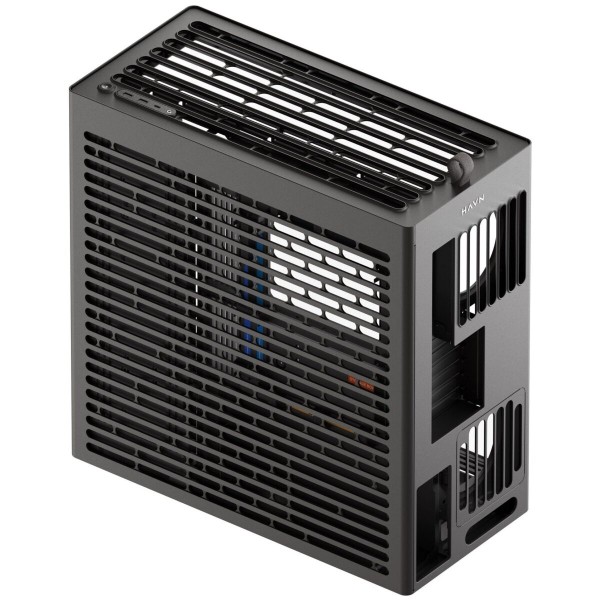 HAVN HS 420 black Premium Midi Tower Case - without vertical GPU support HAVN HS 420 black Premium Midi Tower Case - without vertical GPU support