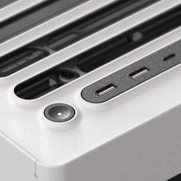 HAVN HS 420 VGPU white Premium Midi Tower Case - with vertical GPU support