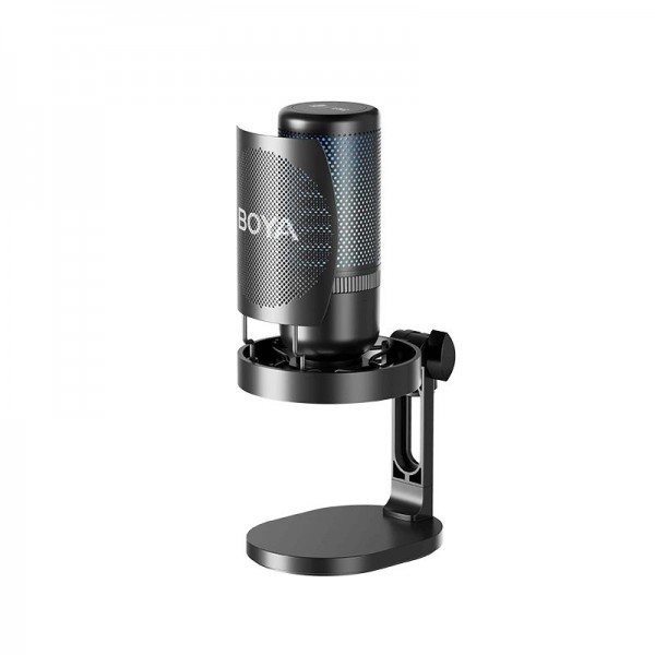 BOYA BY-K3 USB RGB Microphone Supercardioid w. shockmount (2 zones RGB) - Σύγκριση Προϊόντων