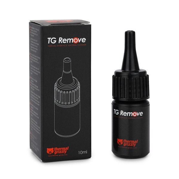 Thermal Grizzly TG Remove - 10ml Acetone based nano cleaner, remove and degrease - Thermal Grizzly