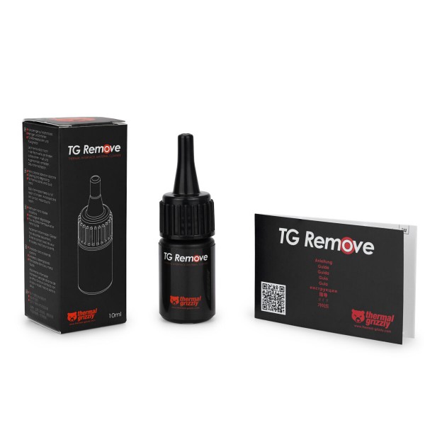 Thermal Grizzly TG Remove - 10ml Acetone based nano cleaner, remove and degrease - Thermal Grizzly
