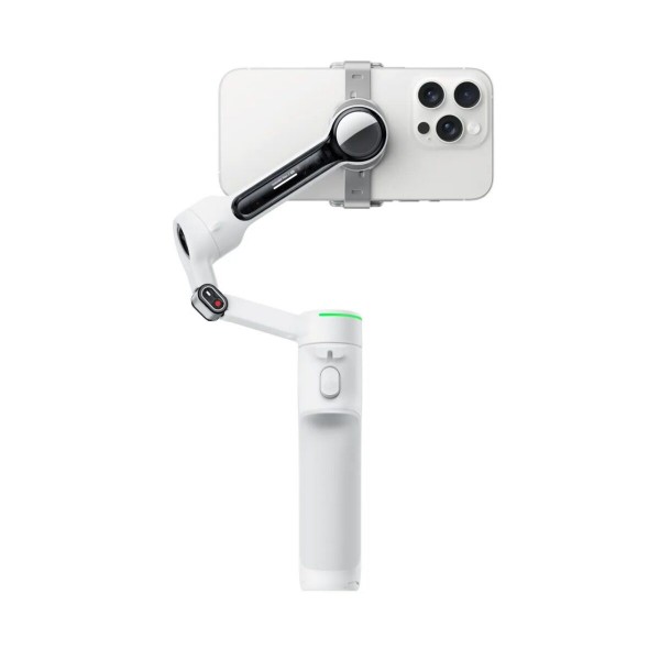 Insta360 Flow 2 Pro Standard Version (White) A.I. Powered Gimbal Stabilizer for Smartphone USB-C