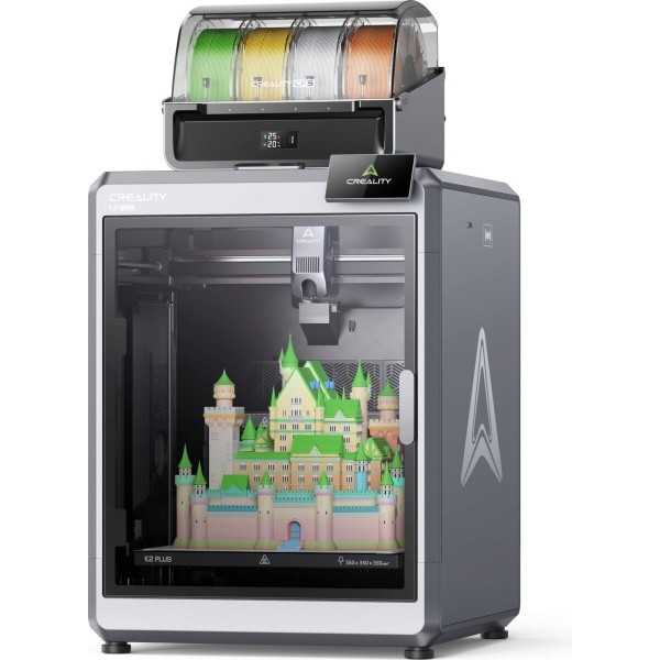 CREALITY K2 PLUS COMBO multi-color (16 colors) FDM 3d Printer 600mm/s (Combo with CFS Kit)