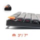 Keychron K5 V2 (K5X-B3) QMK Wireless Mechanical Keyboard Brown Switch RGB 100% US Layout