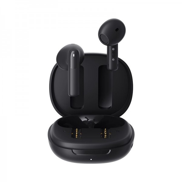 QCY AilyBuds E20 Black- Hybrid ANC Semi-Ear TWS earbuds 6mics 13mm dynamic driver IPX4 BT5.4 35h - QCY