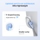 QCY AilyBuds E20 White- Hybrid ANC Semi-Ear TWS earbuds 6mics 13mm dynamic driver IPX4 BT5.4 35h
