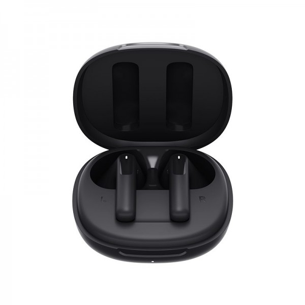 QCY AilyBuds E20 Black- Hybrid ANC Semi-Ear TWS earbuds 6mics 13mm dynamic driver IPX4 BT5.4 35h - QCY
