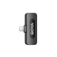 BOYA BY-V3 Combo Mobile Wireless Mic for Android iPhone (USB-C & Lightning) 2 person vlog w charging