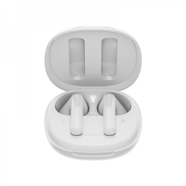 QCY AilyBuds E20 White- Hybrid ANC Semi-Ear TWS earbuds 6mics 13mm dynamic driver IPX4 BT5.4 35h - QCY