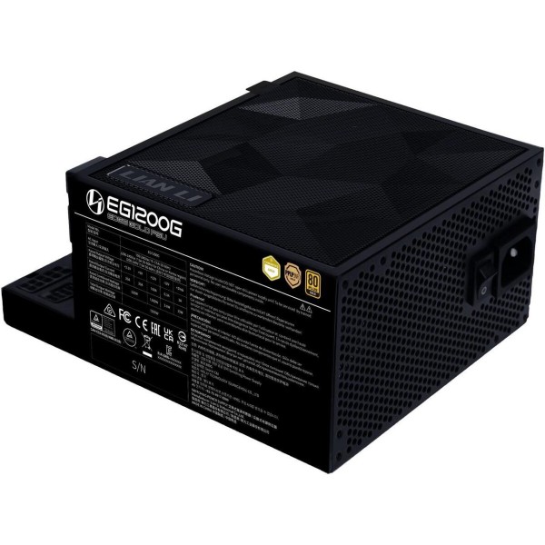 Lian Li Edge 1200W Black 80+ Gold (with USB HUB), Fully Modular ATX PSU